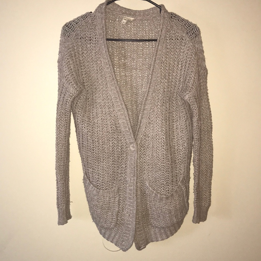Cable Knut boyfriend cardigan